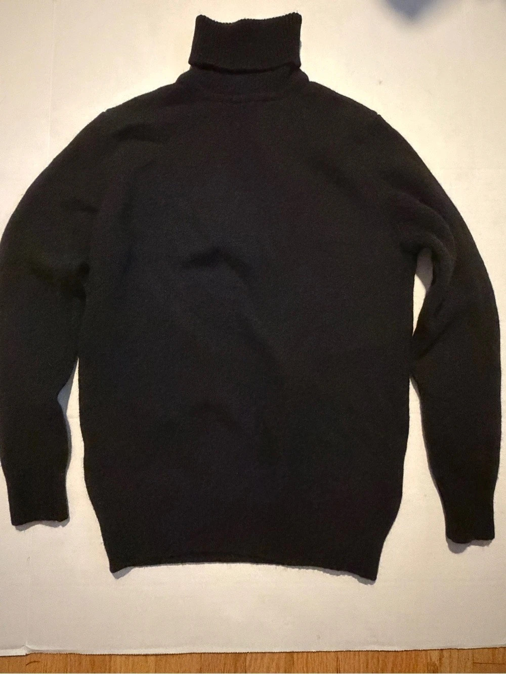 Zara Black Turtleneck Sweater Size Medium
